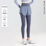 Защитное белье, комплект, леггинсы, штаны, флисовый комбинезон для спортзала, утягивающий пояс на талию, для бега, высокая талия, в обтяжку, по фигуре