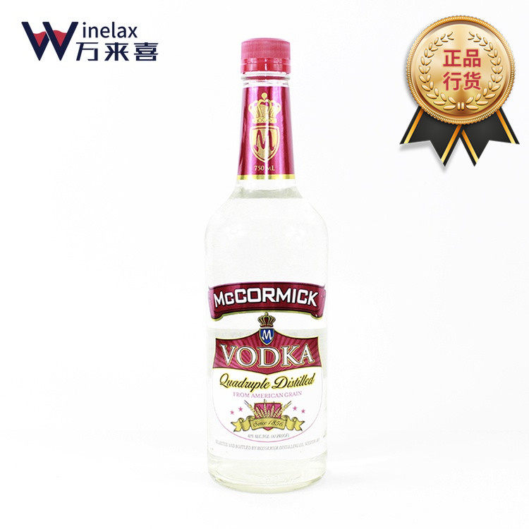 Mick MemcUS Vodka Mccormick Vodka American Original Imported 750ml 
