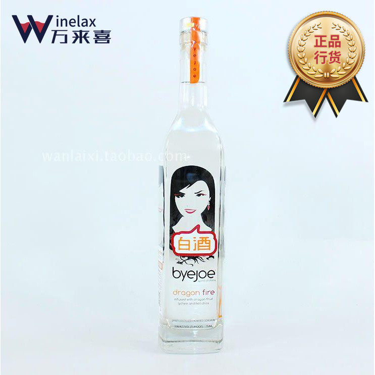  The American Dragon Fire White Wine Byjoe Dragon Fire750ML Orange Label