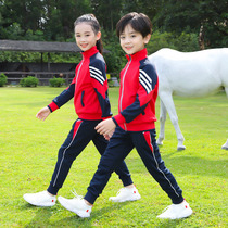 School uniform set kindergarten Garden dress spring and autumn dress children 2020 new primary school students class clothes sportswear three sets