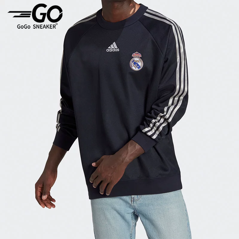 Adidas/Adidas Genuine Real Madrid men's sports and casual football pullover casual top HA2531