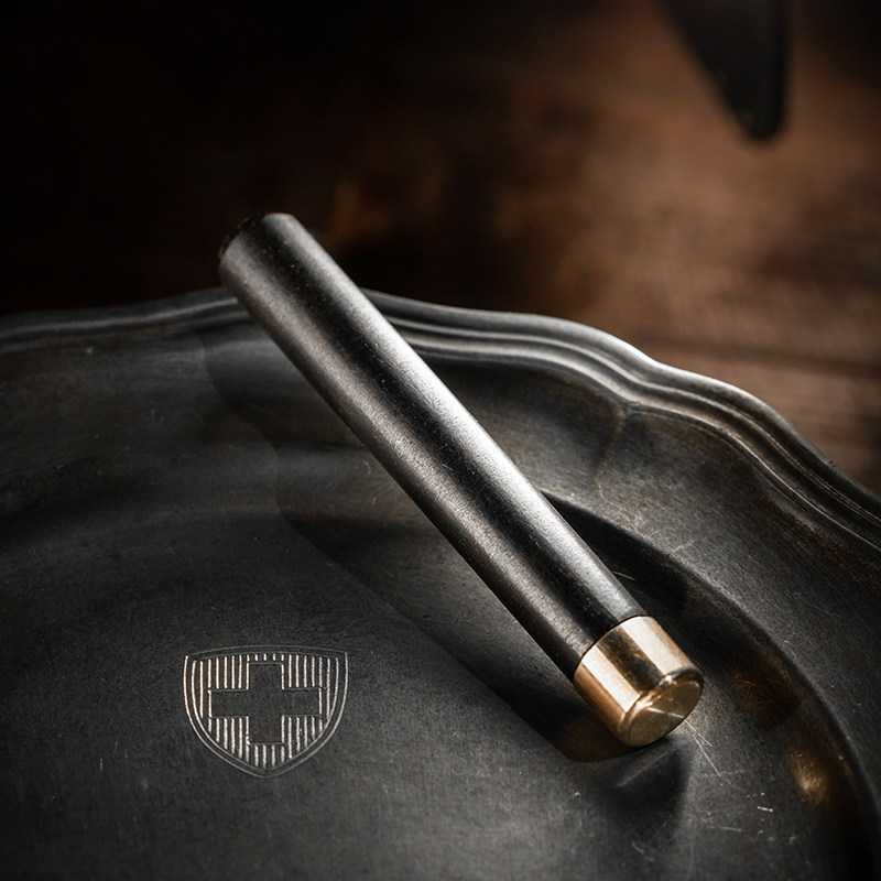 Dahan pipe original purple light sandalwood brass pressure rod pressure fire compact portable retro solid handmade durable SF