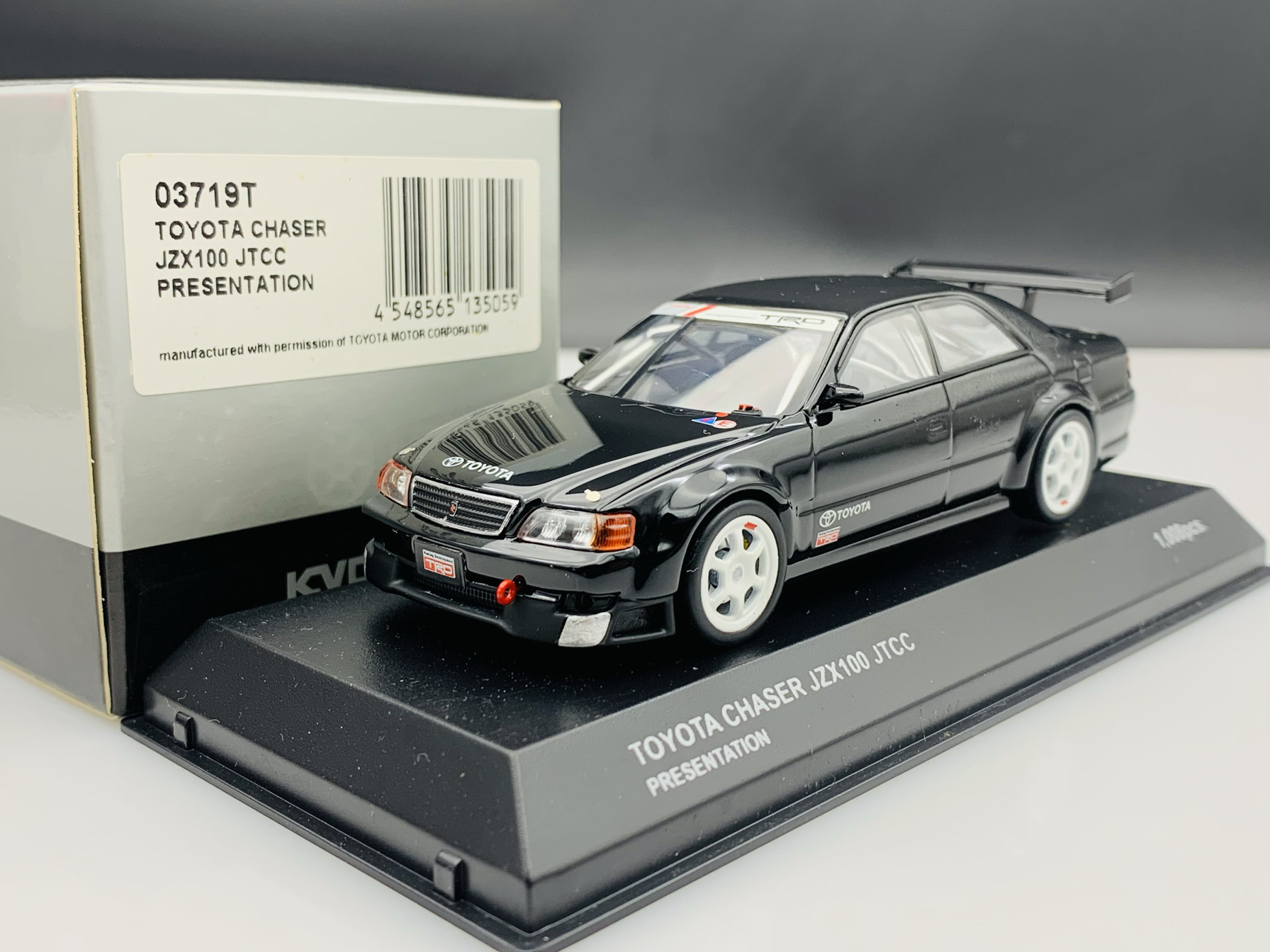 KYOSHO京商1/43 CHASER JZX100 JTCC发布车适用于丰田