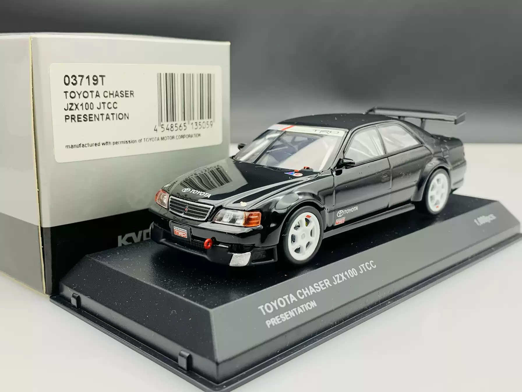 KYOSHO京商1/43 CHASER JZX100 JTCC发布车适用于丰田