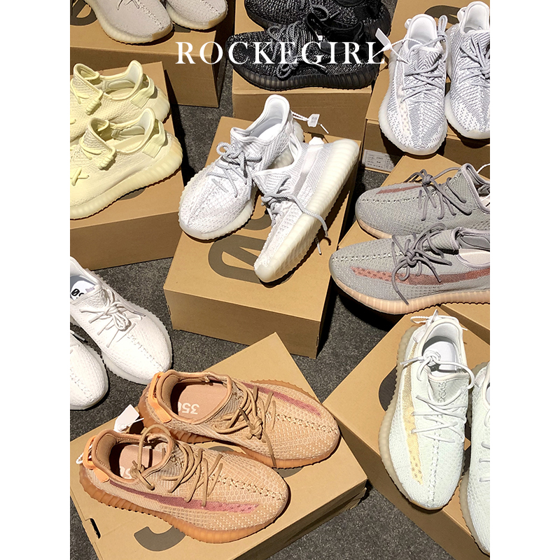 True explosion OFF YEEZY waffle Coconut Shoes Women 350v2 full of Star Angel flyers Summer breathable sneakers