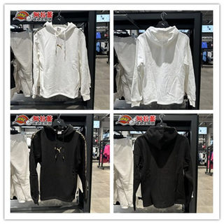 Puma/彪马 男款金标经典款加绒连帽运动长袖卫衣 587667