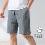 恒源祥 Хлопковые летние тонкие штаны, шорты для отдыха, большой размер
