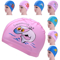 High quality childrens mens and womens swimming cap waterproof long hair ear protection soft and comfortable PU cap adult professional swimming cap breathable