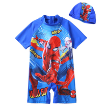 20-year new childrens mens and womens swimwear one-piece swimsuit Spider-Man America Captain Iron Man Sophia Princess