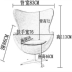 Ghế trứng sáng tạo không gian nhôm bọc da đồ nội thất ghế đơn giản cá tính châu Âu xuất khẩu cờ Anh gạo retro vỏ trứng ghế - Đồ nội thất thiết kế Đồ nội thất thiết kế
