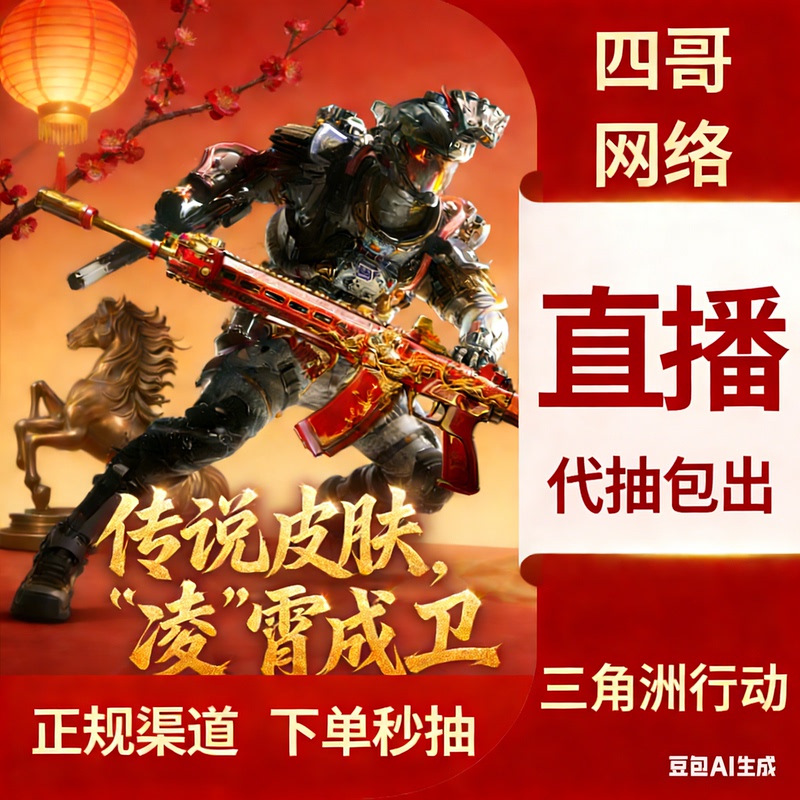 Delta Force Action Game Includes the Weilong Skin, Red Wolf, Corrosion Gold, Rose, Mai Xiaowen, Dark Star Bundle Pack, and Triangle Coin Coupons