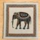 Miễn phí vận chuyển Lucky Elephant lanh gió quốc gia vị trí gối đệm jacquard vải handmade diy vải lanh - Vải vải tự làm