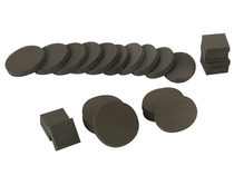 Gold Seal 7mm photosensitive-pad seal material wholesale guang min dian 7mm thickness rectangular round cushion