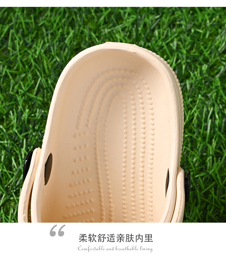 星期六童鞋儿童洞洞鞋女童两穿凉拖鞋夏季新款户外休闲沙滩凉鞋 — 6