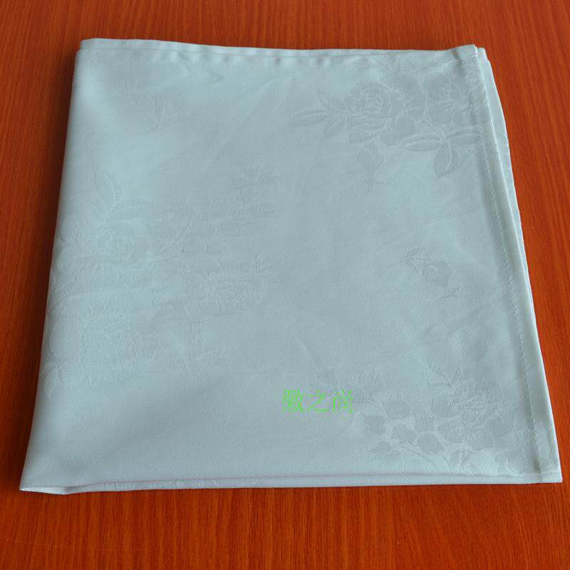 Pure cotton napkin, cup cloth, cleaning cloth, white seat towel, special sassafras cloth for wine glass, absorbent