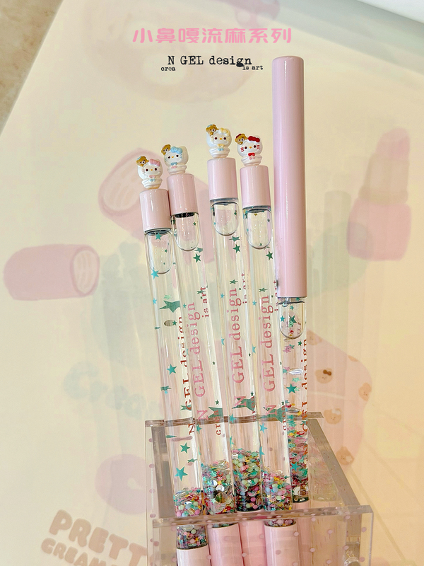 Ngel Flowy Nail Art Pen, Light Therapy Pen, Dual-Ended Construction Pen Ngel Flowy Nail Art Pen, Light Therapy Pen, Dual-Ended Construction Pen