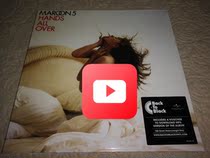 Order Magic Red Maroon 5-Hands All Over Black Gel Record LP New Undemolished