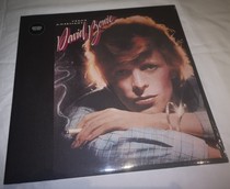 Book David Bowie David Bowie-Young Americans Black Gel Record LP New