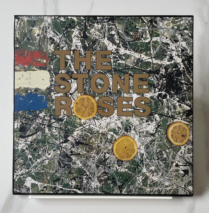 Book Inn's Rock Rose The Stone Roses The eponymous Black Gel Record LP New Undemolished