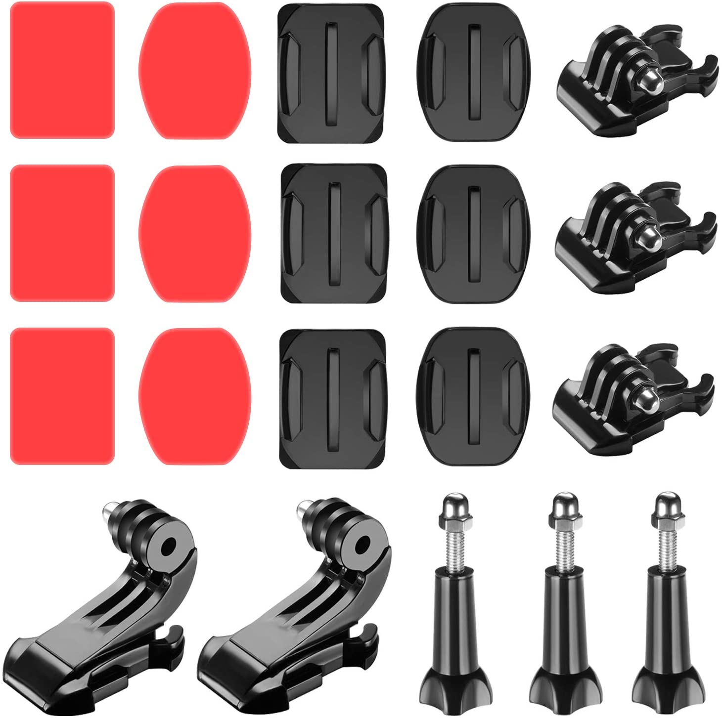 20 sports camera accessories are compatible with the GoPro 360 DJI AKASO Campark SJCAM, etc.