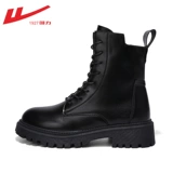 Hui Martin Boots Женские 2023 Новые толстые ботинки Martin