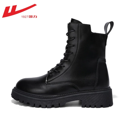 Hui Martin Boots Женские 2023 Новые толстые ботинки Martin