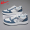 1572 White Blue China-Chic Solitary Sailing Shoes