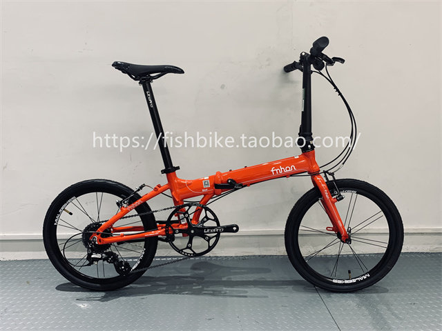 Popular 20 inch FNHON KA2018 adult ultra-light Dual Disc 18-speed folding bicycle 9 5kg portable