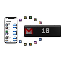 Умный будильник 美国 lametric time 智能闹钟创意个性led像素显示音箱提示板.