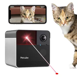 Petcube Воспроизвести 2 Pet Cat Dog's Demote Video Monitoring Interactive System Wi-Fi.