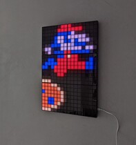 Twinkly Squares LED scalable display panel modular intelligent pixel lamp plate ambient lamp