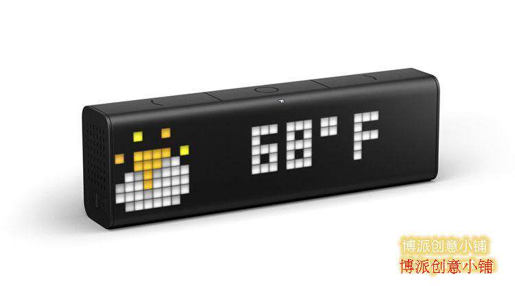 Высокотехнологичное устройство для дома lametric智能时钟音箱/手机led 像素显示提示板.