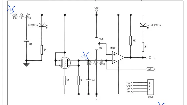 Mô-đun cảm biến khói MQ-2/3/4/5/6/7/8/9/MQ135 cồn dễ cháy khí carbon monoxide