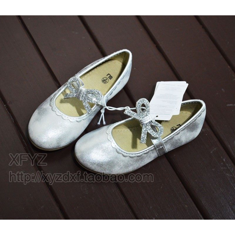 E413 beauty and beauty tick with day meow big row English single mother family girl children princess shoes single shoes