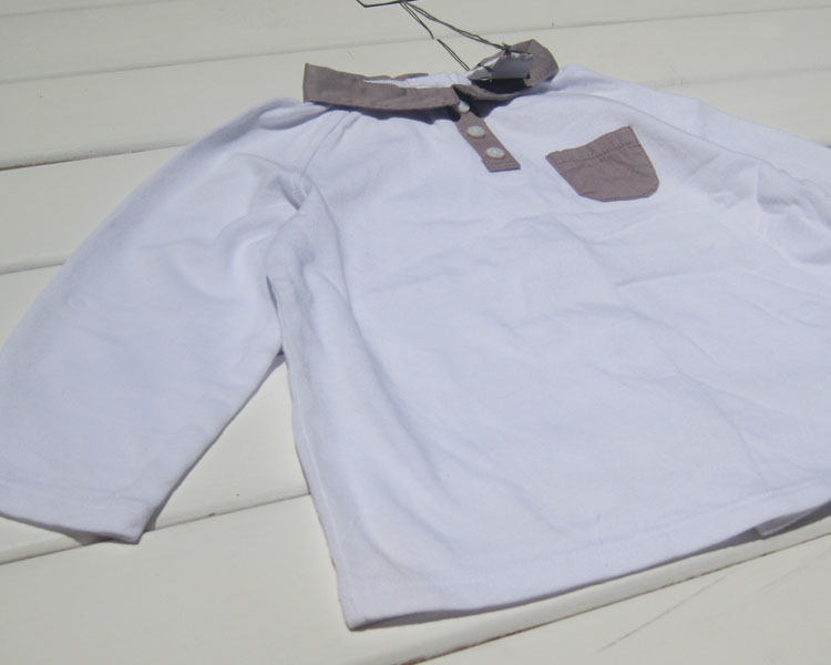 Chemise garcon à manche longue - Ref 2078953 Image 3