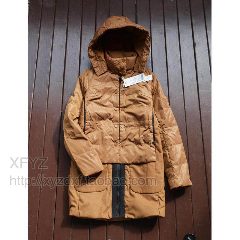 N019 has a history of drunkenness and a couple of streets high-end women's clothing winter dress white duck down down with a long version