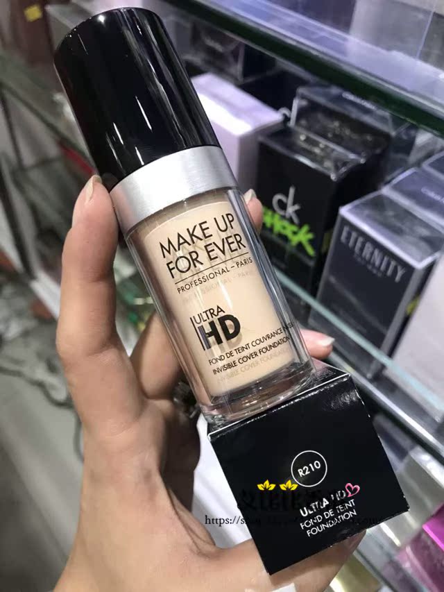 Mua sắm Hồng Kông Trang điểm rõ ràng HD độ phân giải cao 30ML - Nền tảng chất lỏng / Stick Foundation cushion