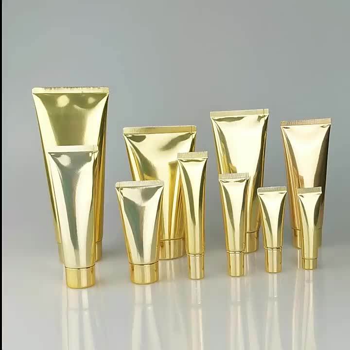 Custom Tube Aluminum Plastic Tube Laminated High Gloss Empty Skin Cream
