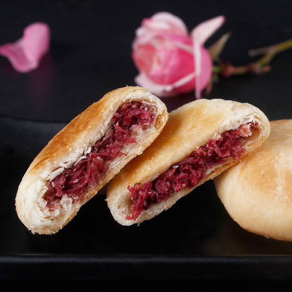 云南特产 丫眯乐 玫瑰鲜花饼 10个共400g 优惠券折后￥11.8包邮（￥21.8-10）