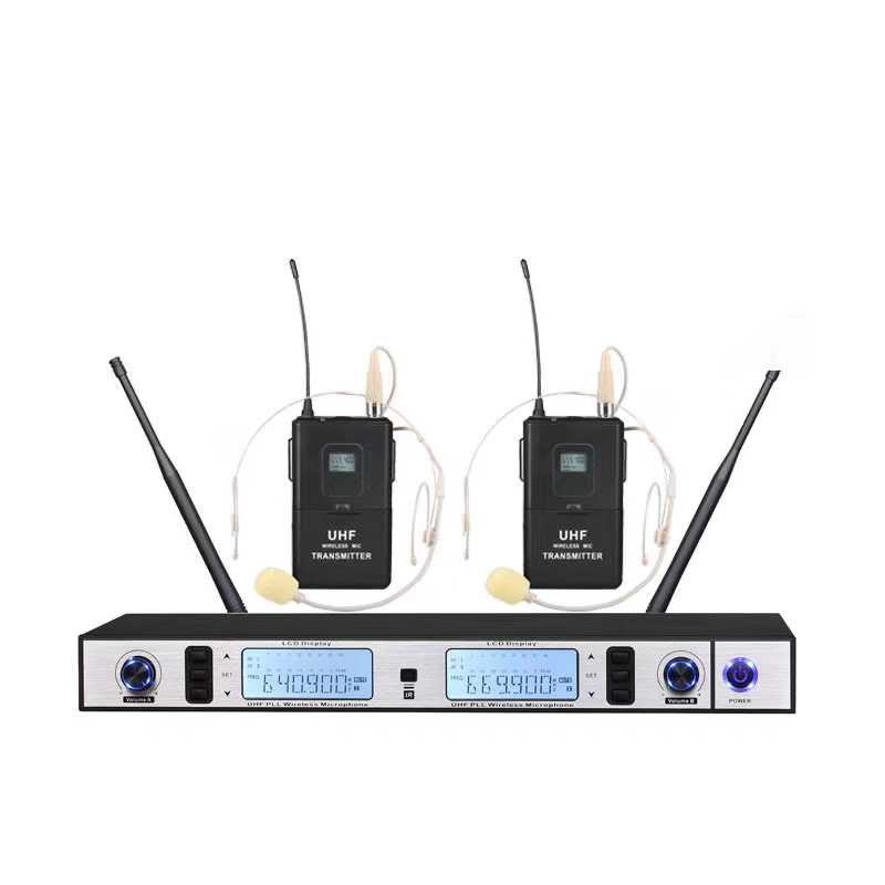 Namehui Genuine U Section Infrared To Frequency One Drag Two Wireless Microphone Home Stage Conference KTV Special Microphone