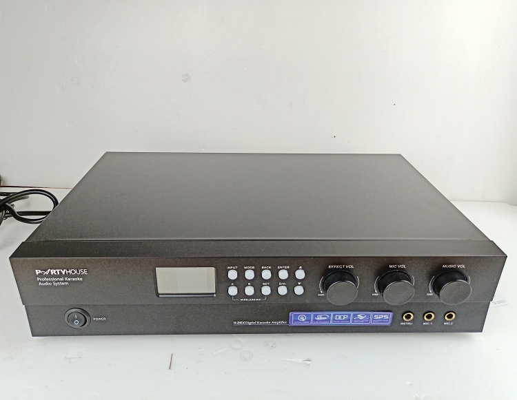 Line up Oh H-2EX Professional KTV Merger-style utility-machine Mixer with microphone K Goelier One machine taken care of