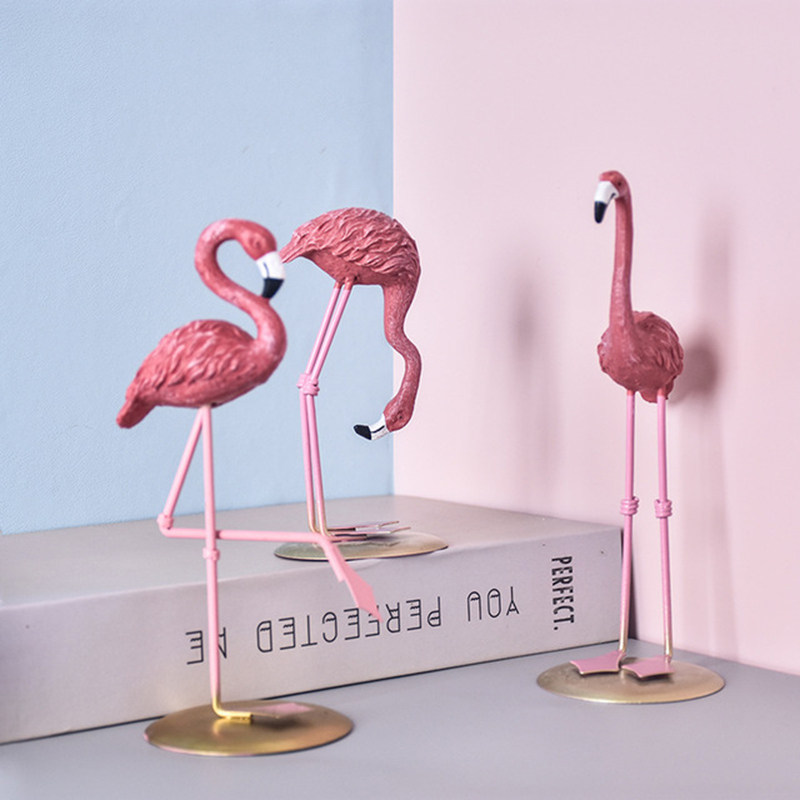 Nordic Creativity Ins Fire Birds Swing Piece Desk Adornment Lovers Gift Swing Accessories Living-room Bookroom Art Wine Cabinet