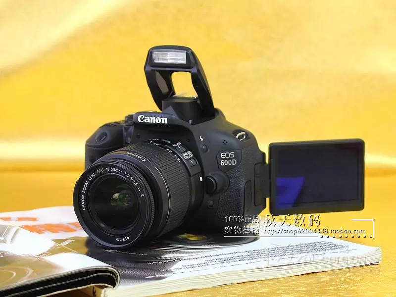 Canon chuyên nghiệp SLR 600D cấp nhập cảnh người mới du lịch nhà nữ chàng trai máy ảnh kỹ thuật số đặt 550D