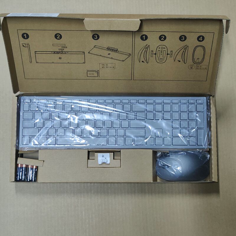 Hp Envy High-End All-In-One Original Ultra-Narrow Wireless Keyboard and Mouse Set, Brand New English Multimedia