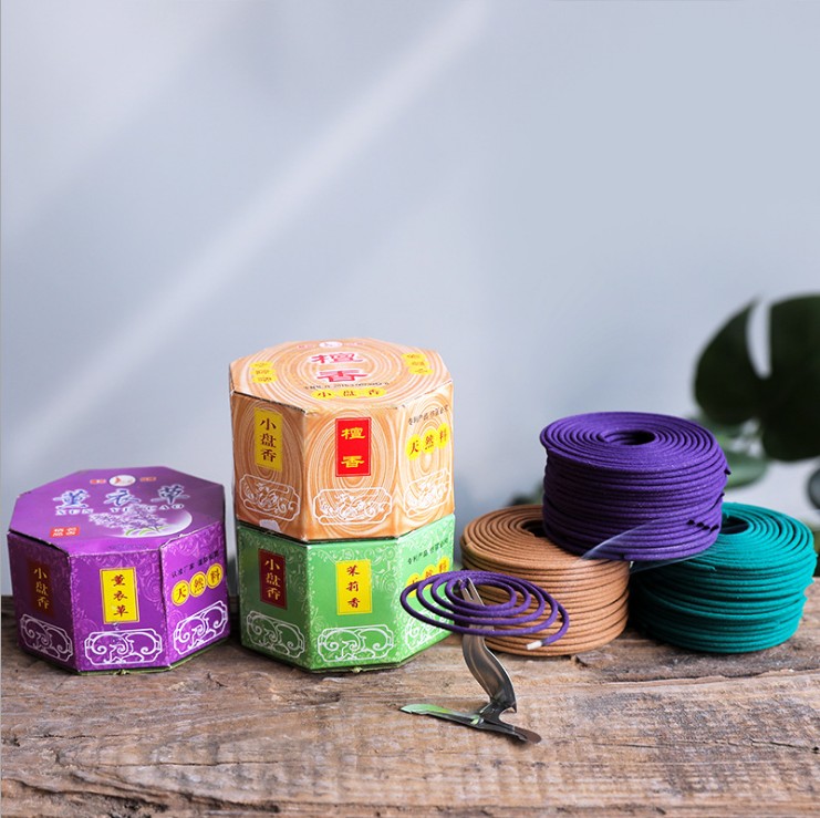 Sandalwood small rings fragrant and calming indoor incense Toilet Makeup room Deodorant Purifying Bedroom Air Lavender Purifying Air