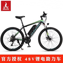 Phoenix electric bicycle mountain speed moped 26 inch 48v travel Lithium electric portable bicycle