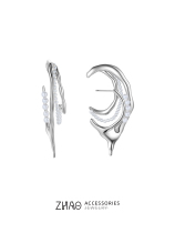 HeyJewel original design ZHAO melting element level pearl earrings niche high-end 2021 new female