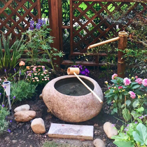 Outdoor Pebble head fish tank fish fish turtle stone trough fish pond flower pot landscape flowing water courtyard indoor and outdoor water bowl