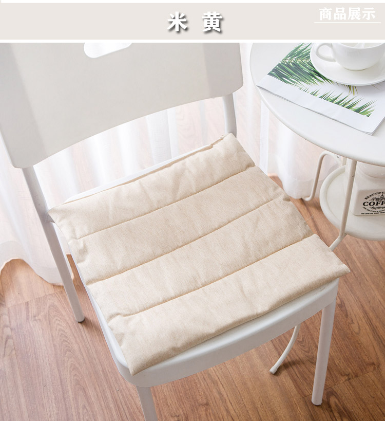 Đơn giản hiện đại đệm bông văn phòng đệm máy tính ghế sofa xe hơi đệm màu rắn ghế ăn mùa hè - Ghế đệm / đệm Sofa màu đệm ghế đẹp