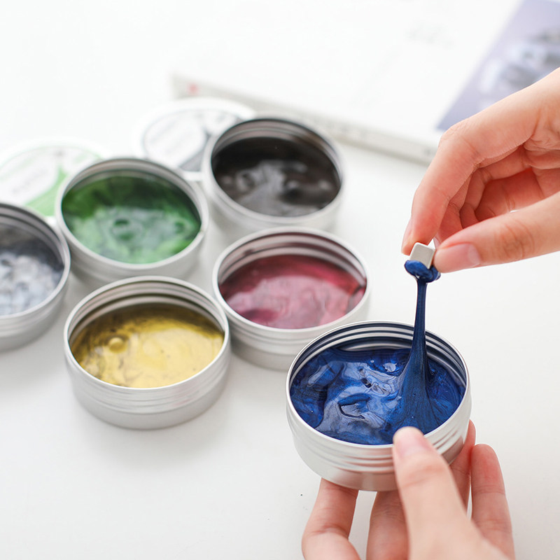 Magic magnetic mud magnetic rubber color mud magnetic suction iron mud bounce magnet mud handmade toy magnetic mud iron clay